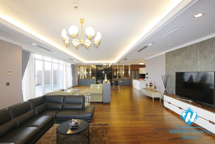 Luxury and modern design apartment for rent in Ba Dinh District
